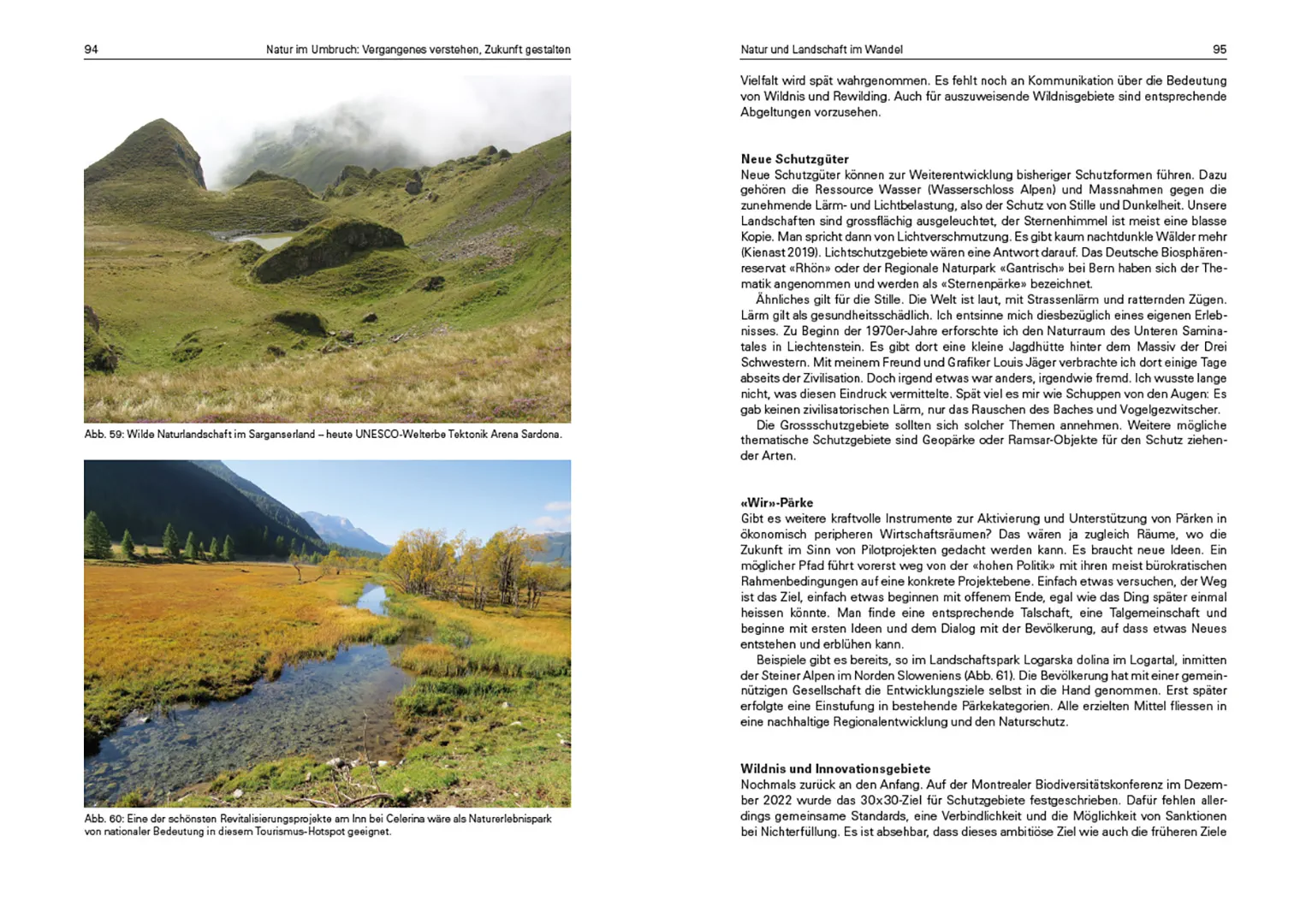 Beispielinhalt (Bild) Natur im Umbruch: Vergangenes verstehen, Zukunft gestalten