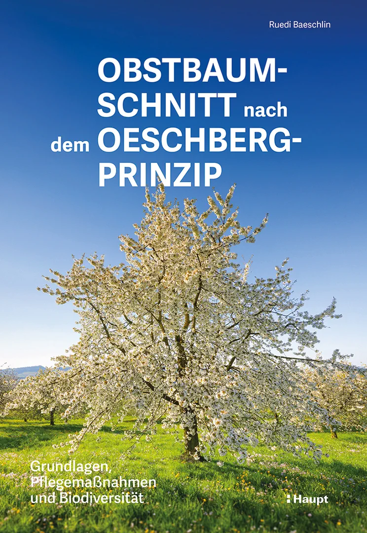 Vorderes Coverbild Obstbaumschnitt nach dem Oeschberg-Prinzip