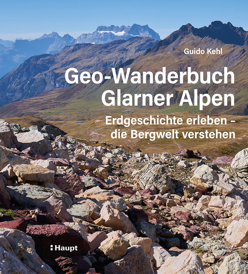 Vorderes Coverbild Geo-Wanderbuch Glarner Alpen
