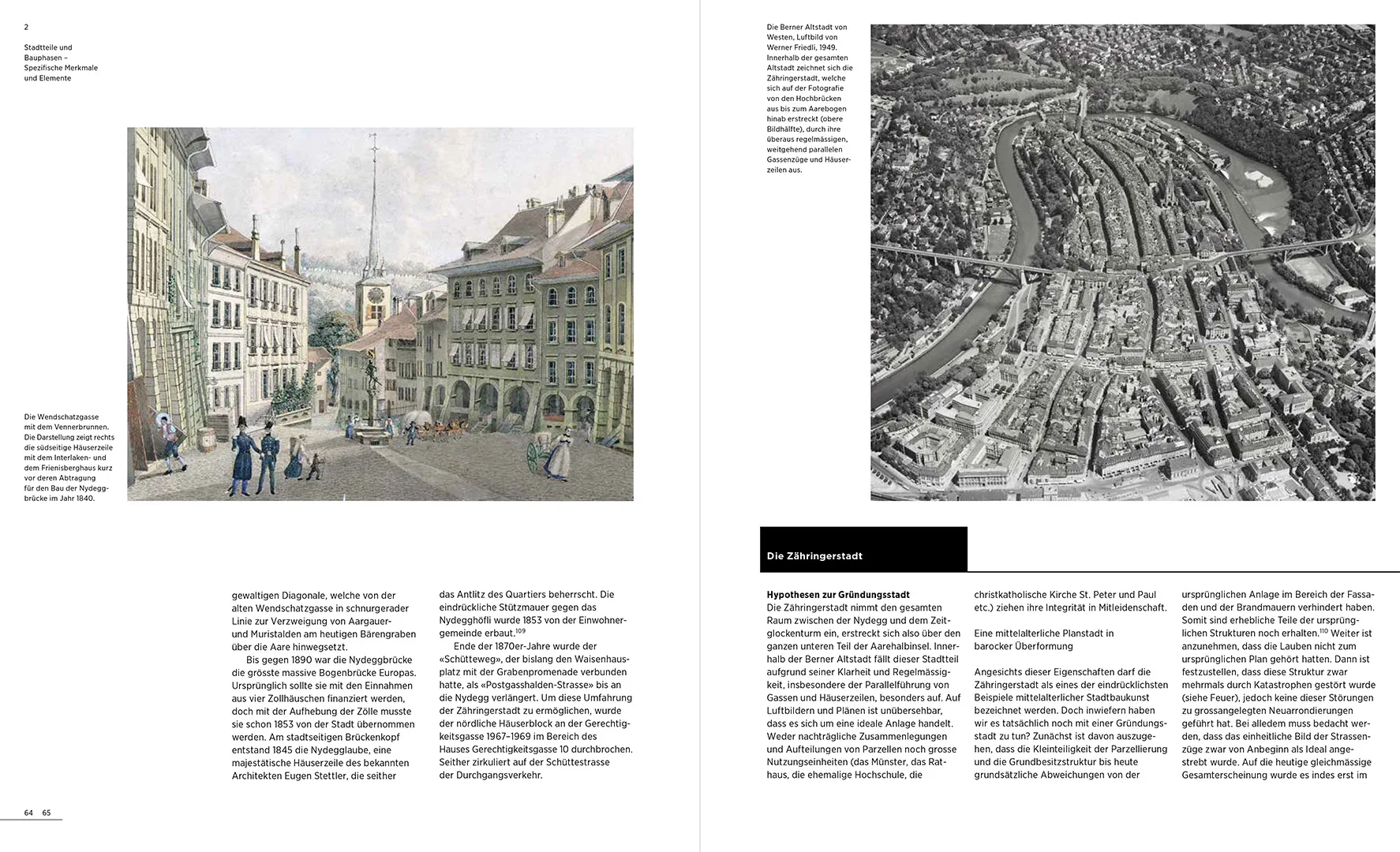 Beispielinhalt (Bild) Das Bernbuch. Das Welterbe Berner Altstadt. Neu gelesen, interpretiert und erzählt