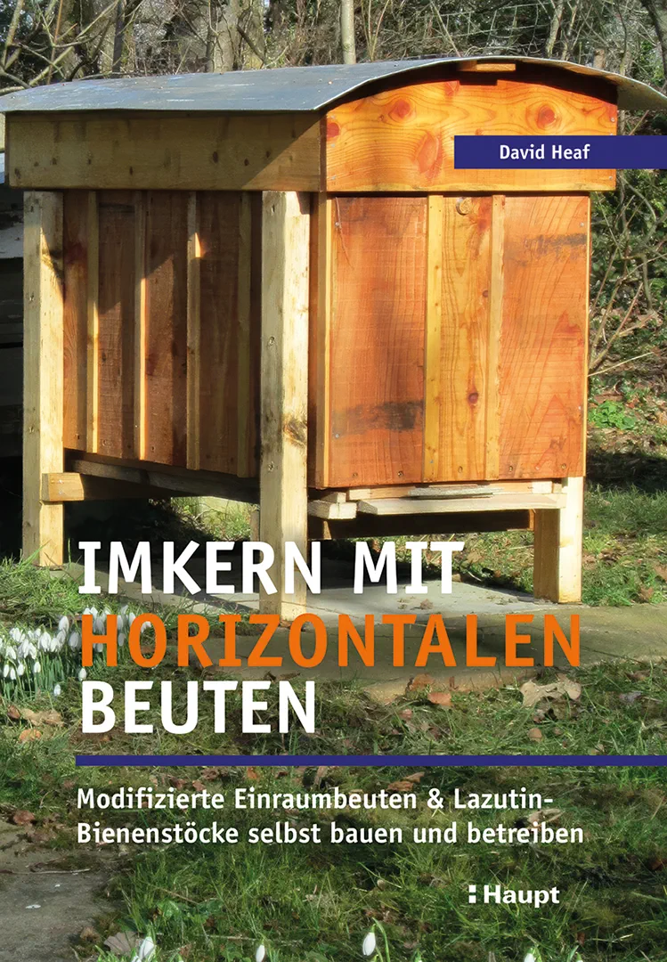 Vorderes Coverbild Imkern mit horizontalen Beuten