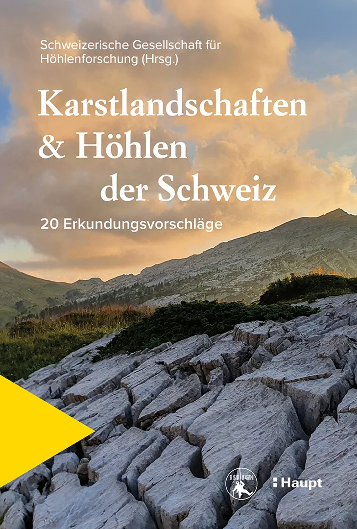 Vorderes Coverbild Karstlandschaften und Höhlen der Schweiz