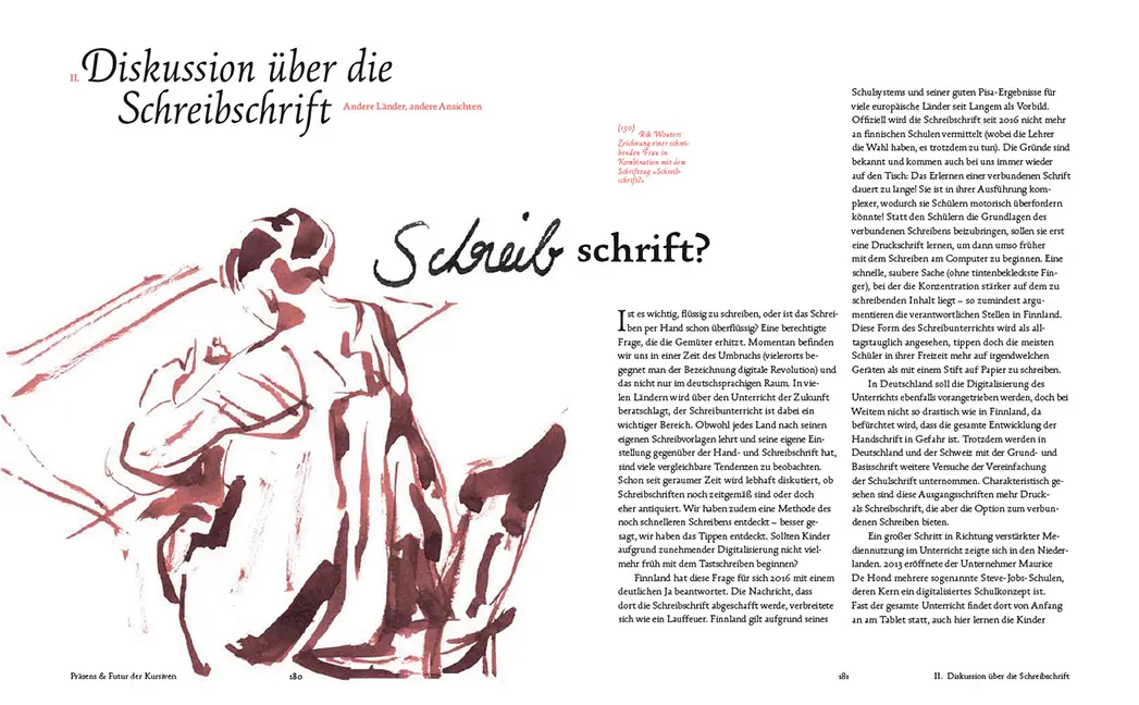 Beispielinhalt (Bild) Schreibschriften