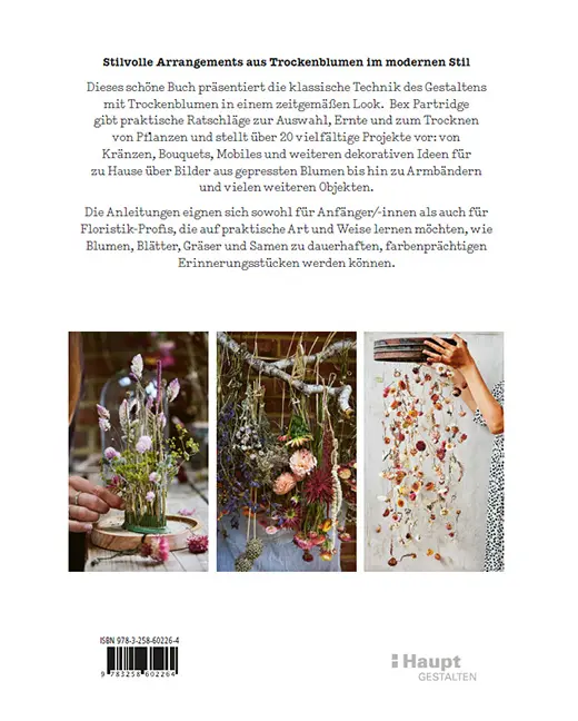 Rückseitencover Trockenblumen