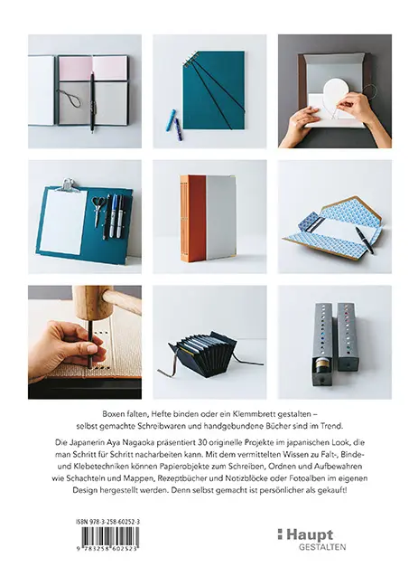 Rückseitencover Japanisches Papierhandwerk