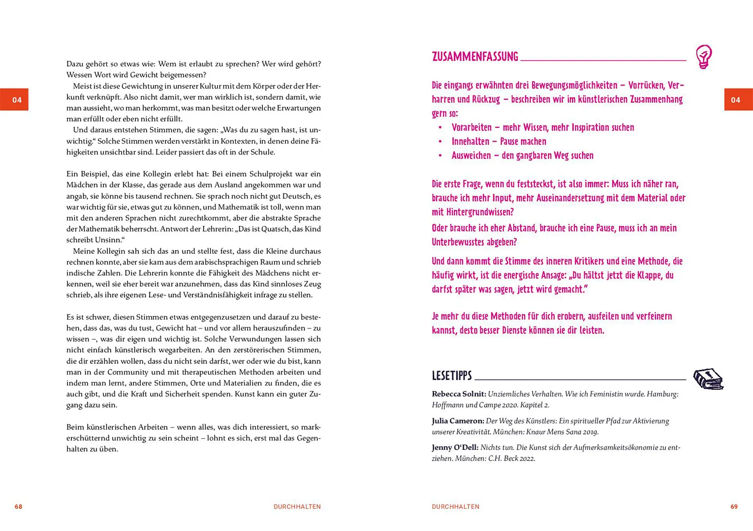 Beispielinhalt (Bild) The Artist's Toolkit