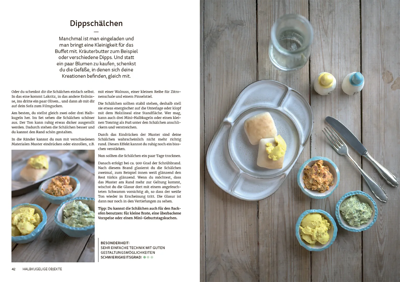 Beispielinhalt (Bild) Aus Ton geformt