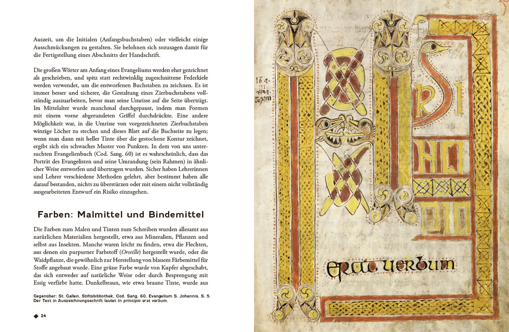 Beispielinhalt (Bild) Irische Kalligraphie