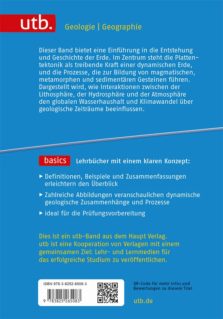 Rückseitencover Erdwissenschaften
